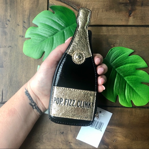 NWT KATE SPADE CHAMPAGNE BOTTLE COIN PURSE - Picture 7 of 7